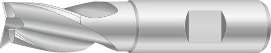 HSS-E Langlochfräser Ø 3,0 e8 mm RG23-10