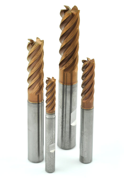 VHM Fräser SET: Trochoidalfräser 3xD für VA Ø 6,0-12,0 mm