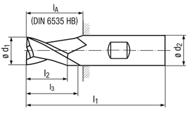 technische Zeichnung Fraeser RG23-05C