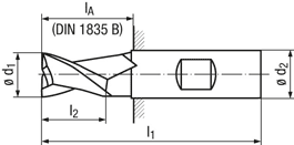 technische Zeichnung Fraeser RG23-00